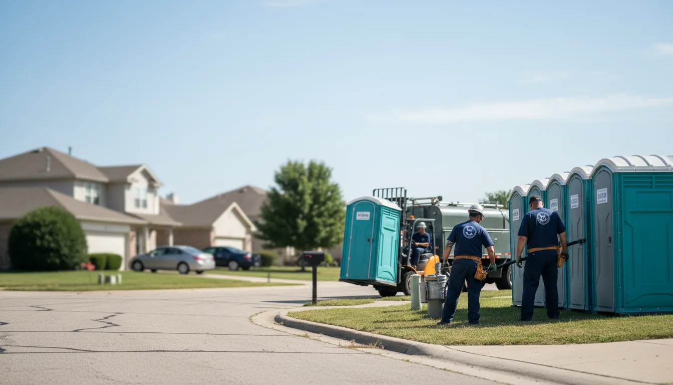 Porta Potty Rental in Sugar Land, TX near me